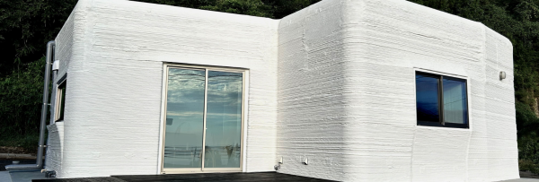 ViliaSprint² in Bezannes mit vor Ort 3D-gedruckten Betonwänden und sozialem Wohnbau