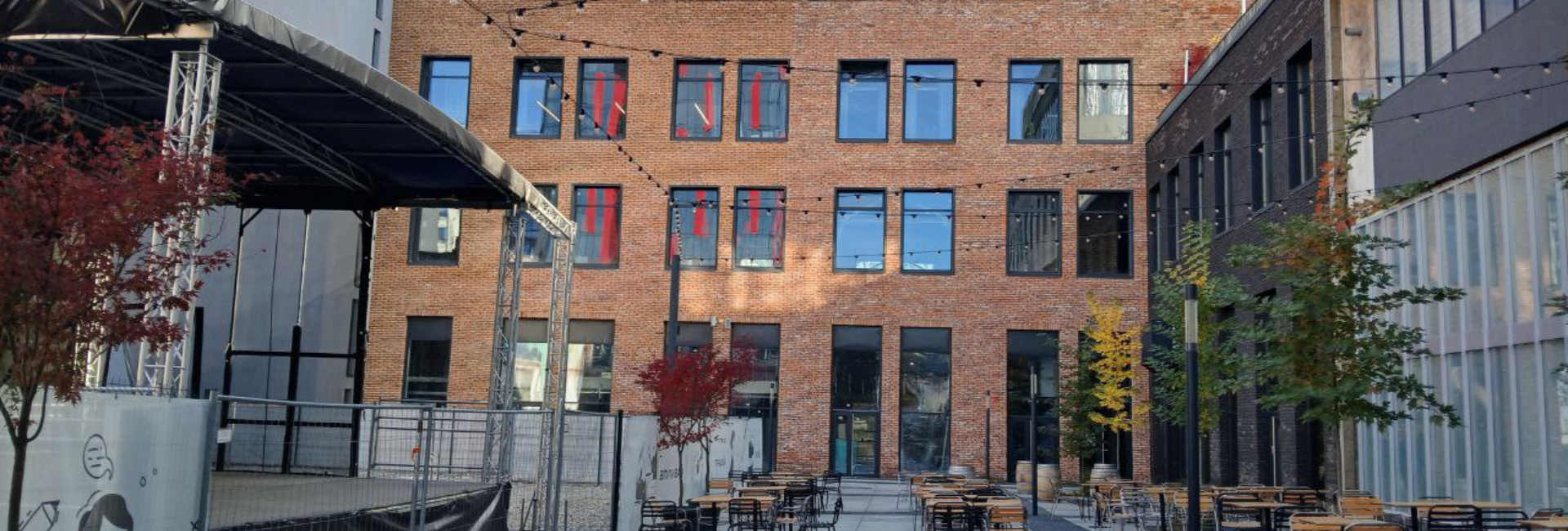Ehemaliges Industrieareal in der Ukraine als Innovationscampus mit neuer Nutzung und erhaltener Bausubstanz
