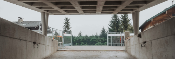 Wohnbau Salzstadlstraße in Hallein mit 3D-gedruckter Betondecke und CO₂-reduziertem Zement